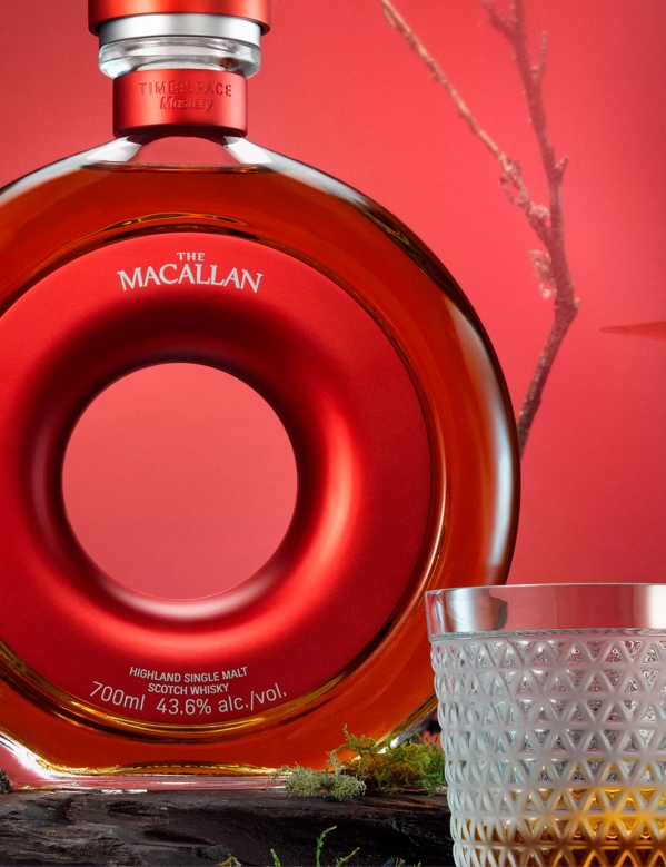 the macallan TIME : SPACE Mastery whisky decanter