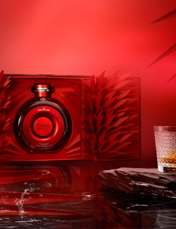 the macallan TIME : SPACE Mastery whisky decanter