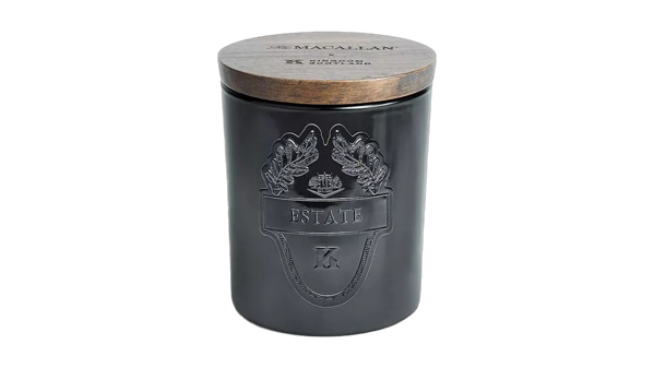 the macallan candle with lid