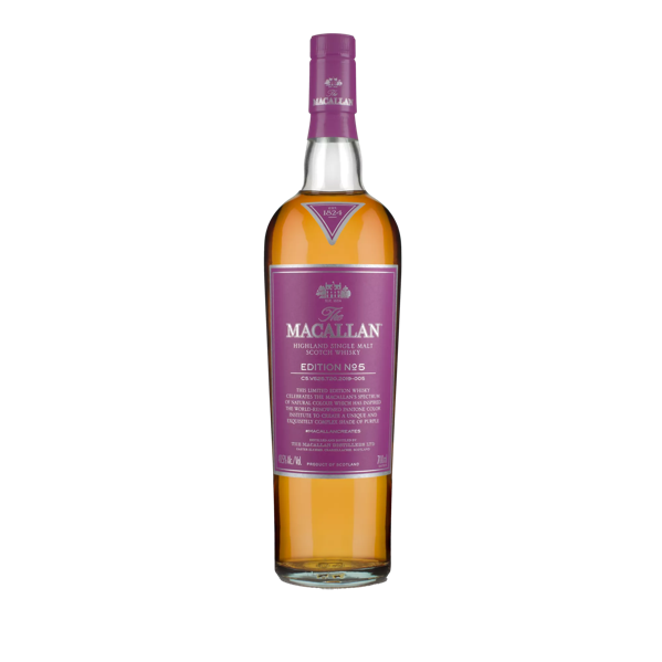 the macallan edition 5 whisky bottle