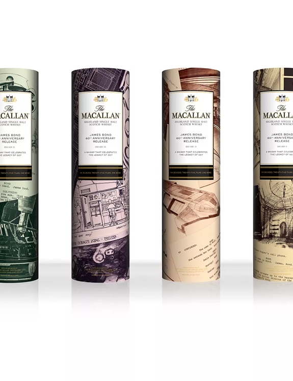 The Macallan James Bond Collection Full Range 