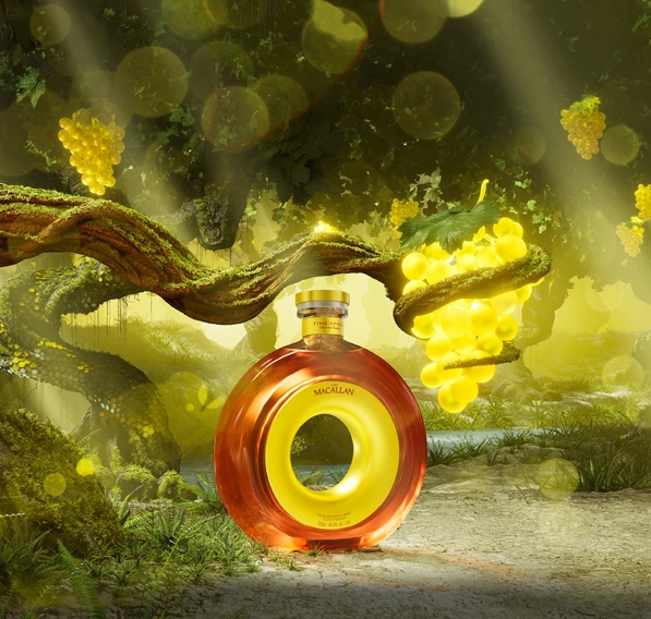 The Macallan TIME : SPACE Key Visual Grape Jungle