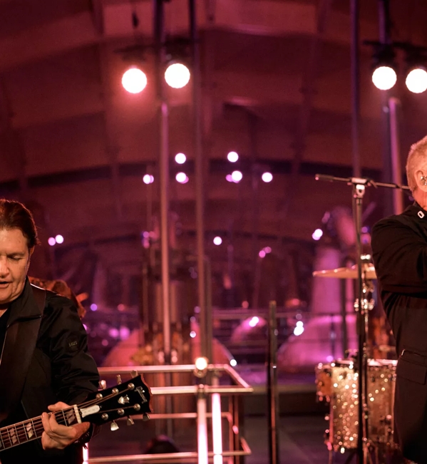 Simple Minds for The Macallan full band performing at the Estate