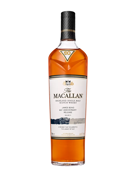 The Macallan James Bond 60th Anniversary Release Decade VI
