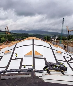 The Macallan Masters of Photography Steve McCurry Roof in Building 