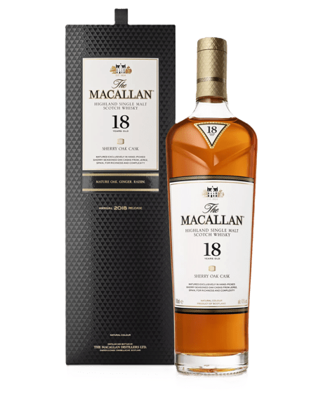 The Macallan Sherry Oak 18 Years Old, 2018 Release | The The Macallan Sherry Oak 18 Years Old, 2018 Release | The