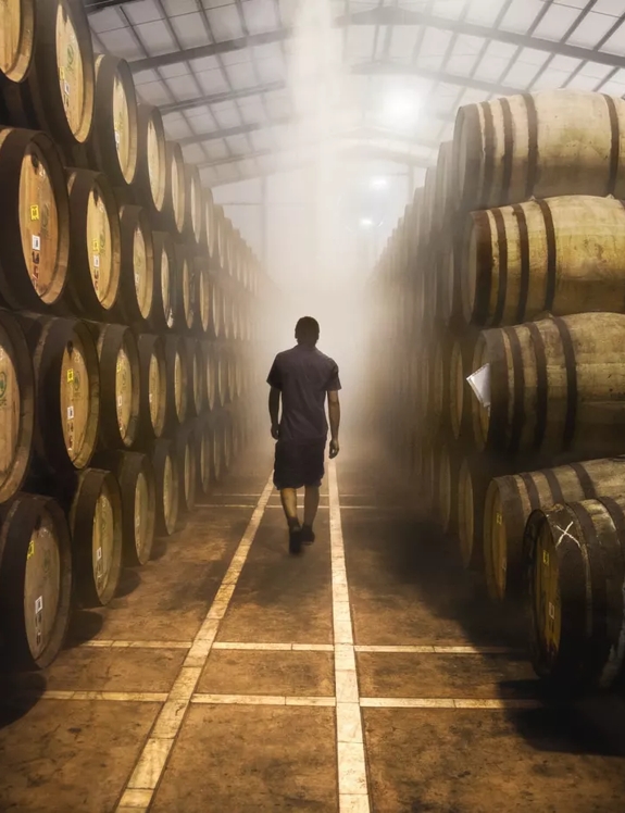 Steve McCurry Shot Spanish Cooperage with Casks