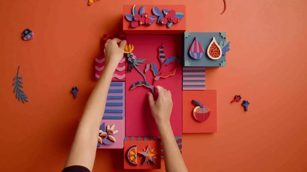 Naíma Almedia Artwork in Place