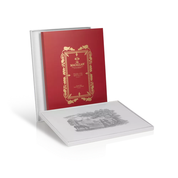 Tales of The Macallan Volume II Folio Set Displayed Side on