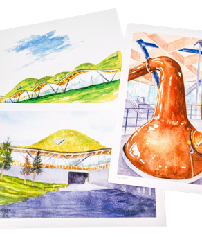the macallan distillery art prints