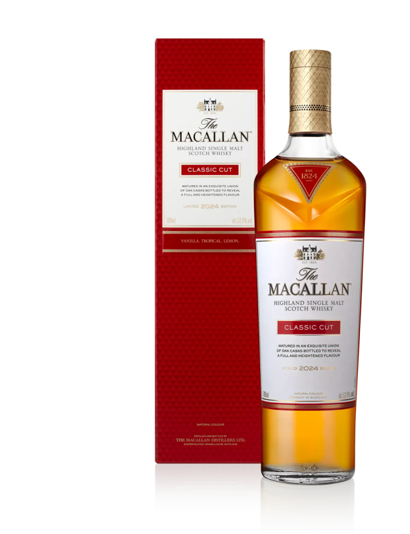 the macallan classic cut 2024 whisky bottle