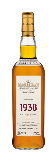 The Macallan 1938, Bottled in 1969 70cl Fine & Rare Whisky - The