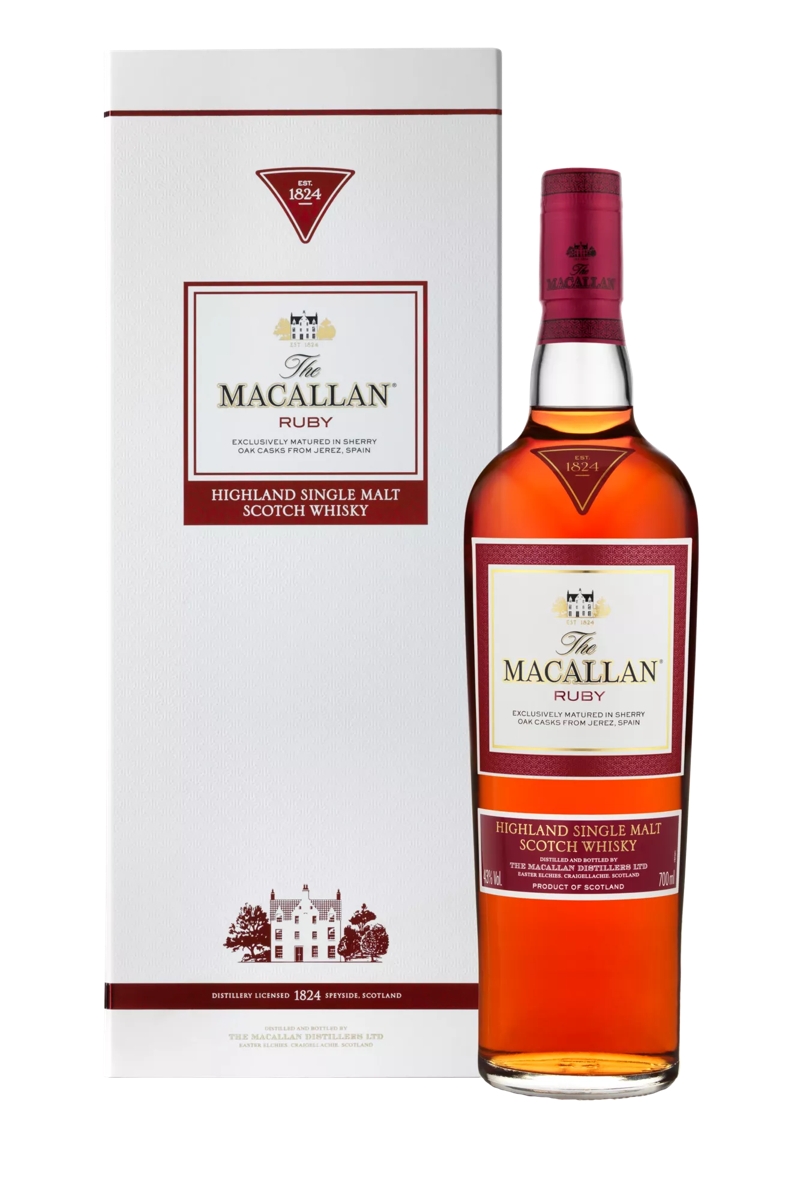 週末特価　The Macallan Ruby マッカラン ルビー MAC-2015-Ruby-bottle-with-box-