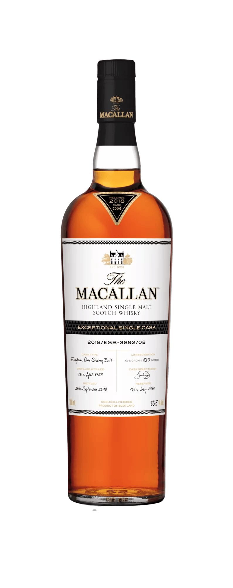 The Macallan Exceptional Single Cask 2018 Cask 8 | The Macallan®