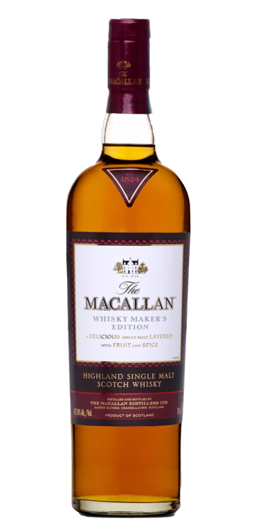 the macallan whisky makers edition bottle