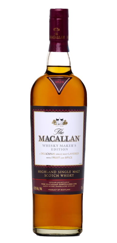 the macallan whisky makers edition bottle