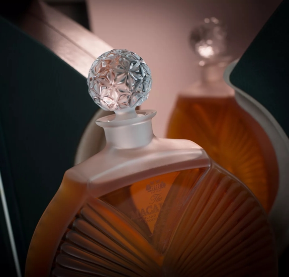 The Macallan Lalique 65 Moodshot of Bottle