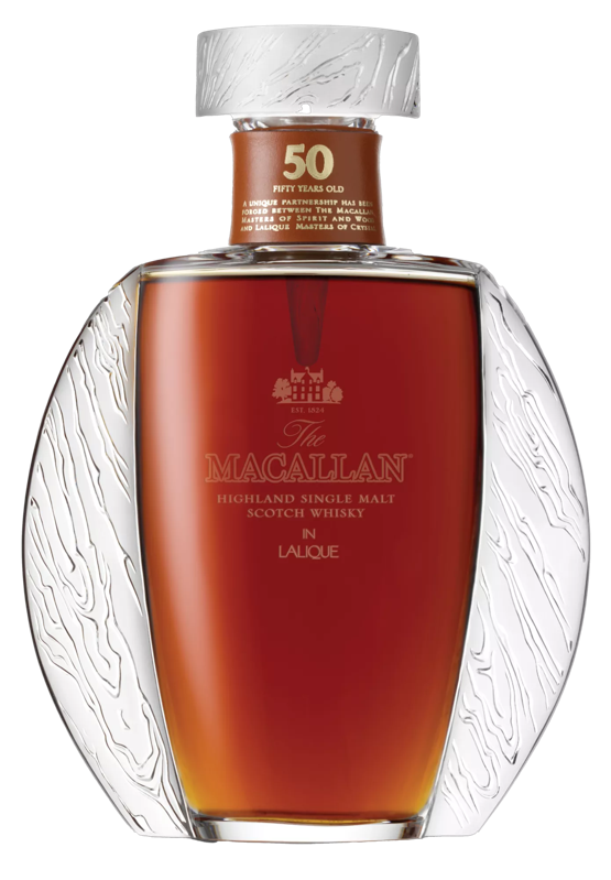 the macallan 50 years old whisky bottle
