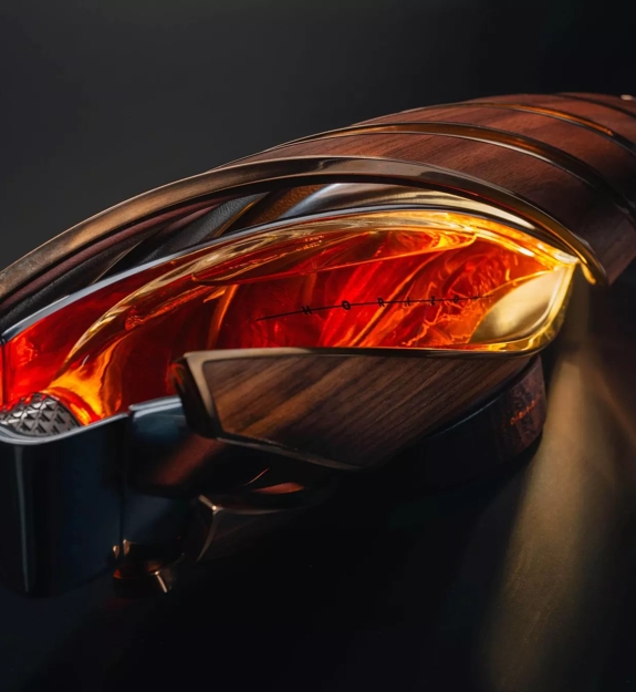 Top of The Macallan Bentley Partnership Horizon Prototype with Liquid