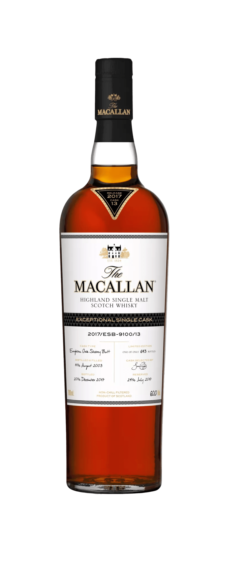 山崎 & MACALLAN The Macallan Exceptional Single Cask 2017 Cask 13 | The Macallan®