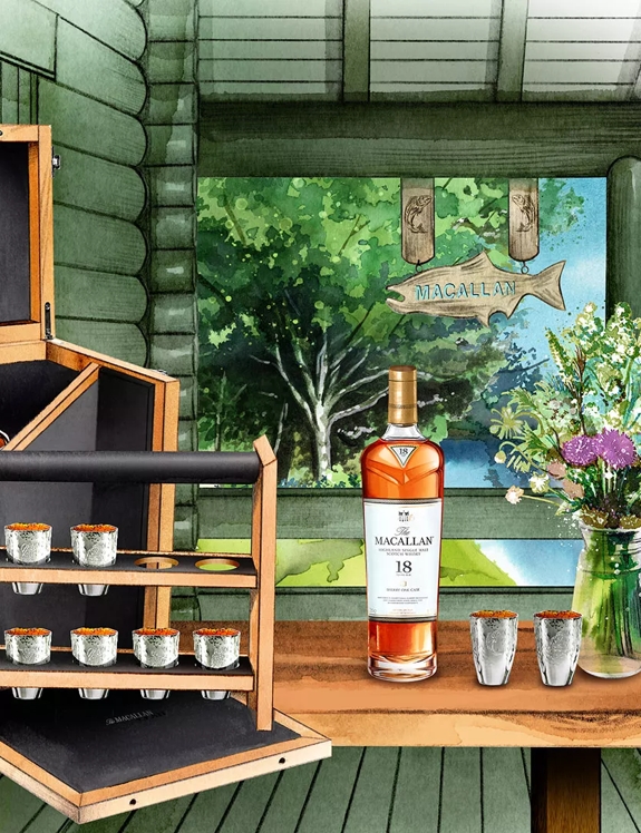 The Macallan Companion Set Illustration