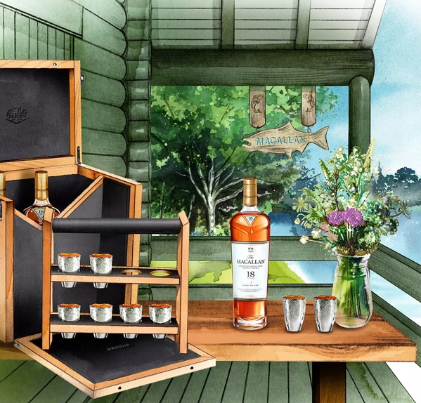 The Macallan Companion Set Illustration