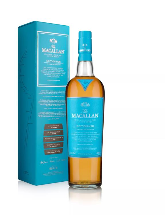 The Macallan Edition No. 6 Angled Box and Pack