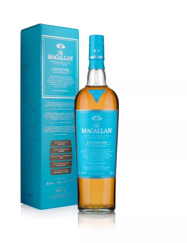The Macallan Edition No. 6 Angled Box and Pack