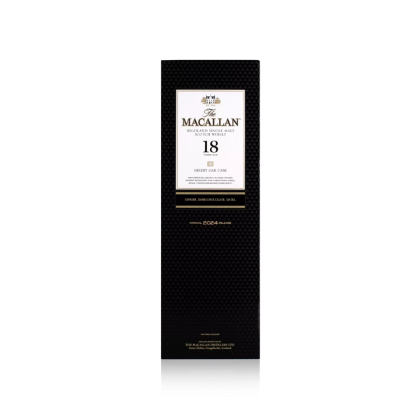 the macallan whisky bottle and pack