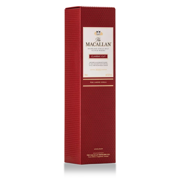 The Macallan Classic Cut 2023 Edition Box Angled