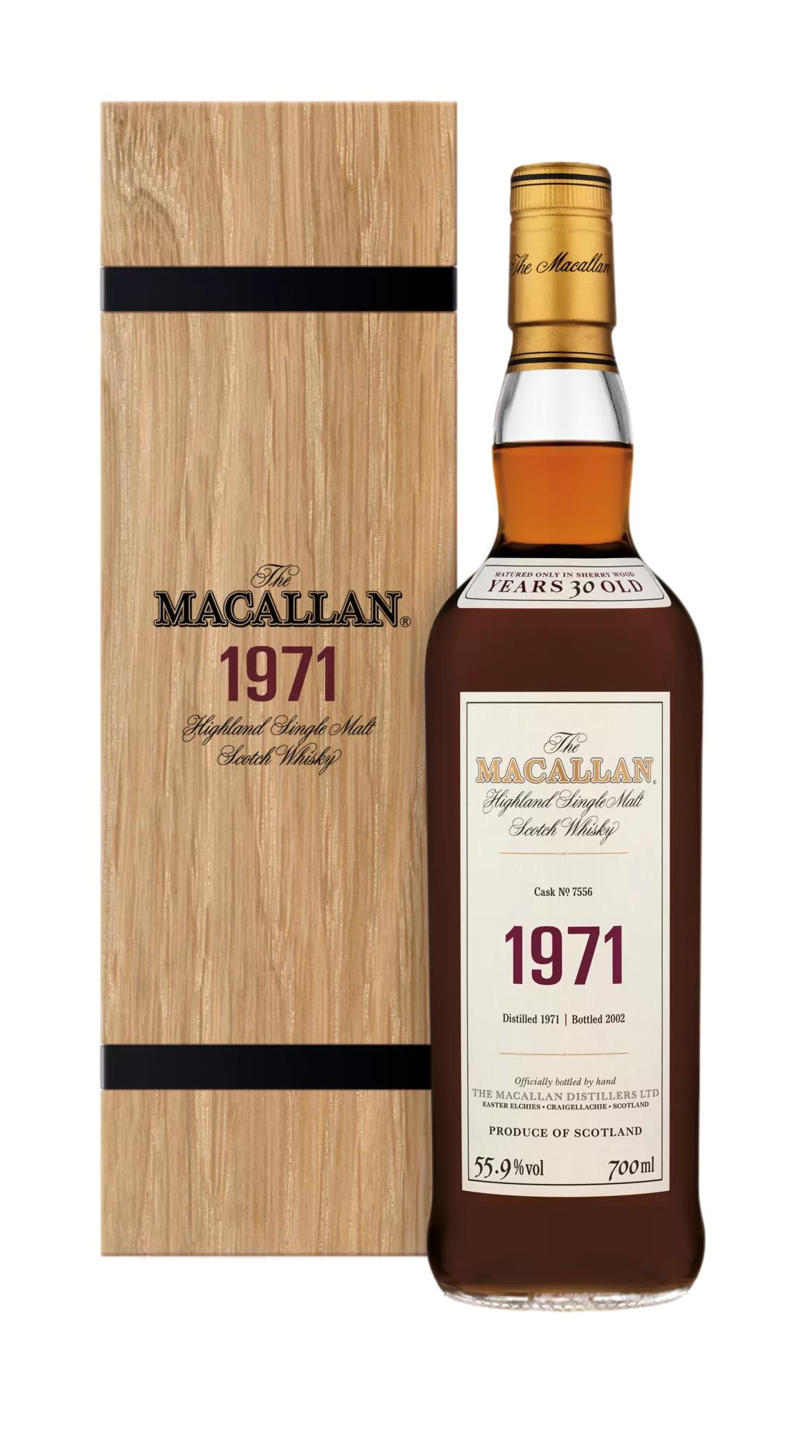 The Macallan 1971 Rich Rosewood Coloured Fine & Rare Whisky The Macallan 1971 Rich Rosewood Coloured Fine & Rare Whisky
