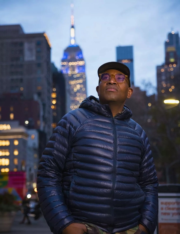 The Macallan Distil Your World New York Characters Dee In Front of Buildings
