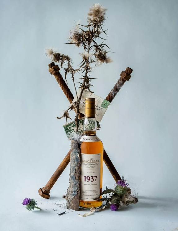 The Macallan Fine and Rare 1930s with Objects Unique to 30s