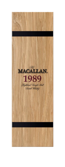 the macallan 1989 fine and rare whisky box