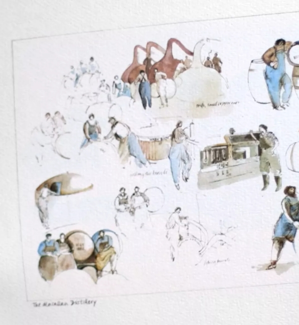 The Macallan Folio 1 David Holmes Artwork