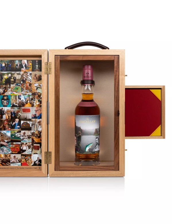 The Macallan Anecdotes of Ages Collection: The Giant and The Fish Open Box with Red Card
