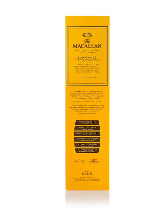 ウイスキー The Macallan Edition No.3 700ml 48.3% The Macallan - Edition N⁰ 3 - 700ml - 48,3% - Jack's Safe