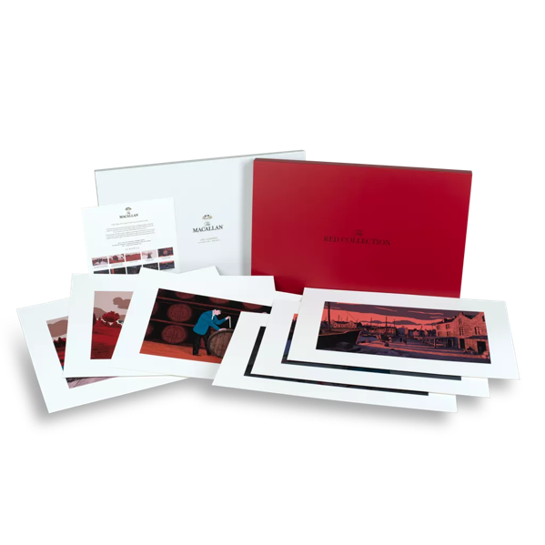 The Macallan Red Collection Set of 6 Selection 