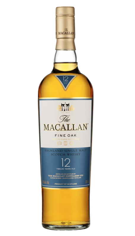 The Macallan Fine Oak 12 Year Bottle
