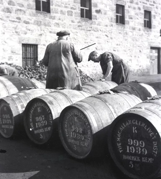 The Macallan Historic Images Black and White Casks