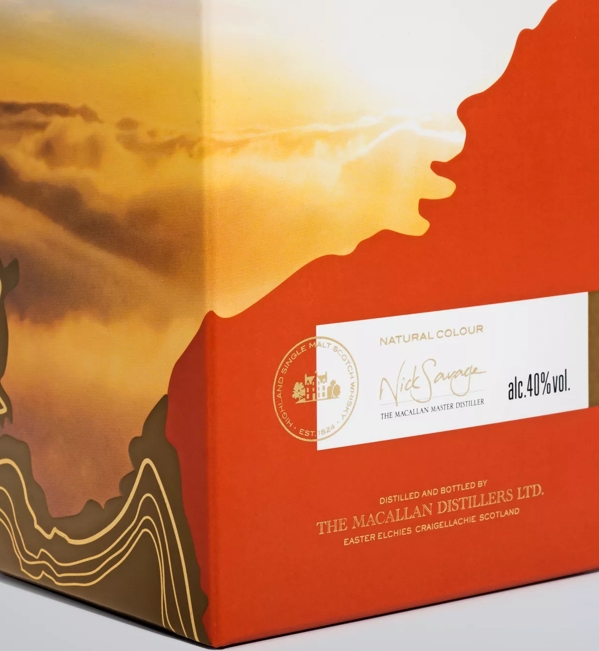 The Macallan Quest Collection Aurora bottom of pack