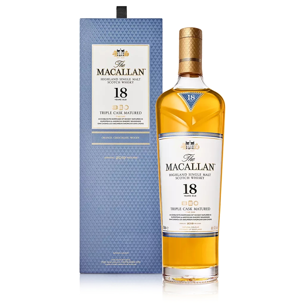 The Macallan 18年 トリプルカスクマチュアード 700ml。 The Macallan Triple Cask Matured 18 Years Old | The Macallan®