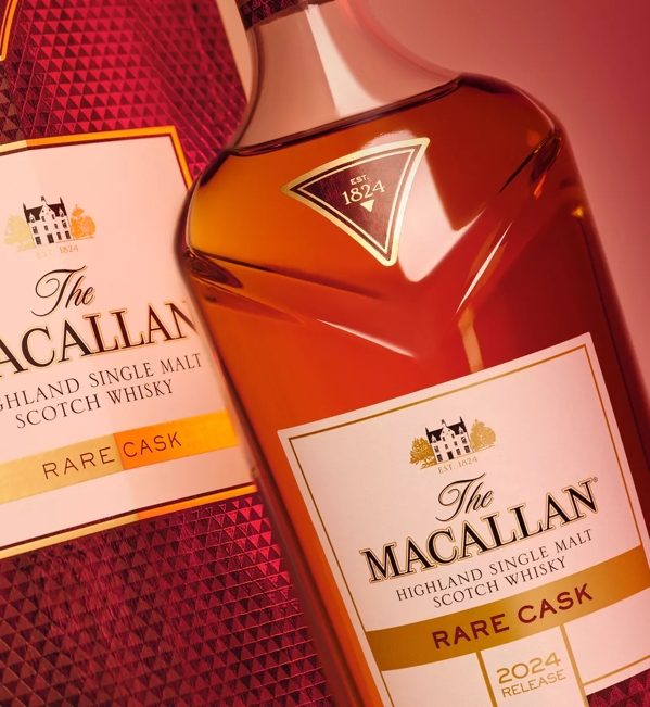 the macallan rare cask 2024 whisky bottle