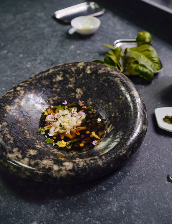 Distil Your World London Food on Plate