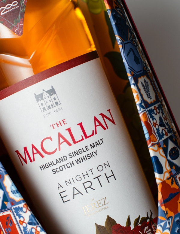 the macallan a night on earth in jerez whisky pack