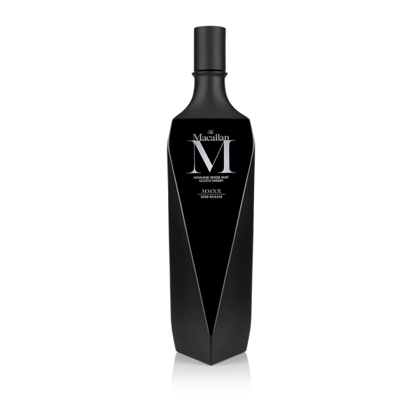 the macallan M black whisky bottle 
