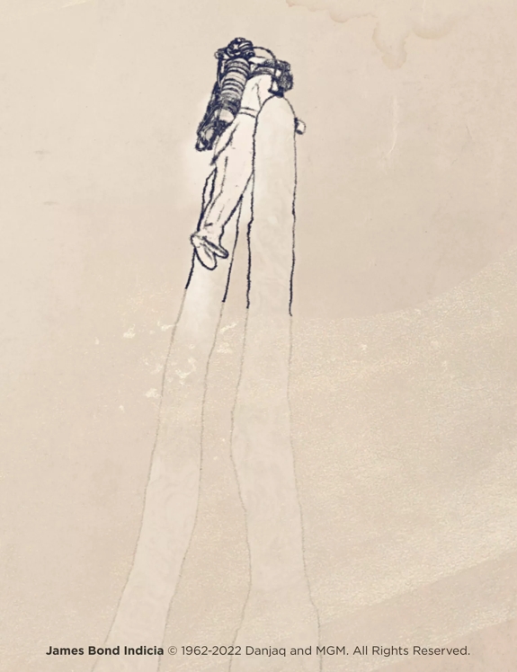 The Macallan James Bond 60th Anniversary Release Illustrations Diver