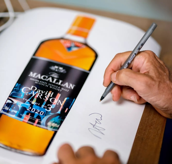 In Collaboration with David Carson - The Macallan®