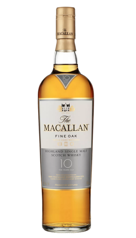The Macallan Fine Oak 10 Years Bottle