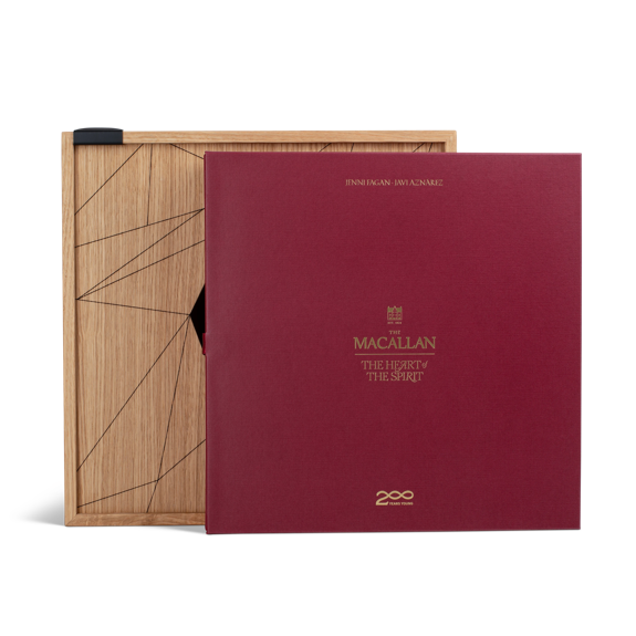 The Macallan The Heart of The Spirit Book and cover